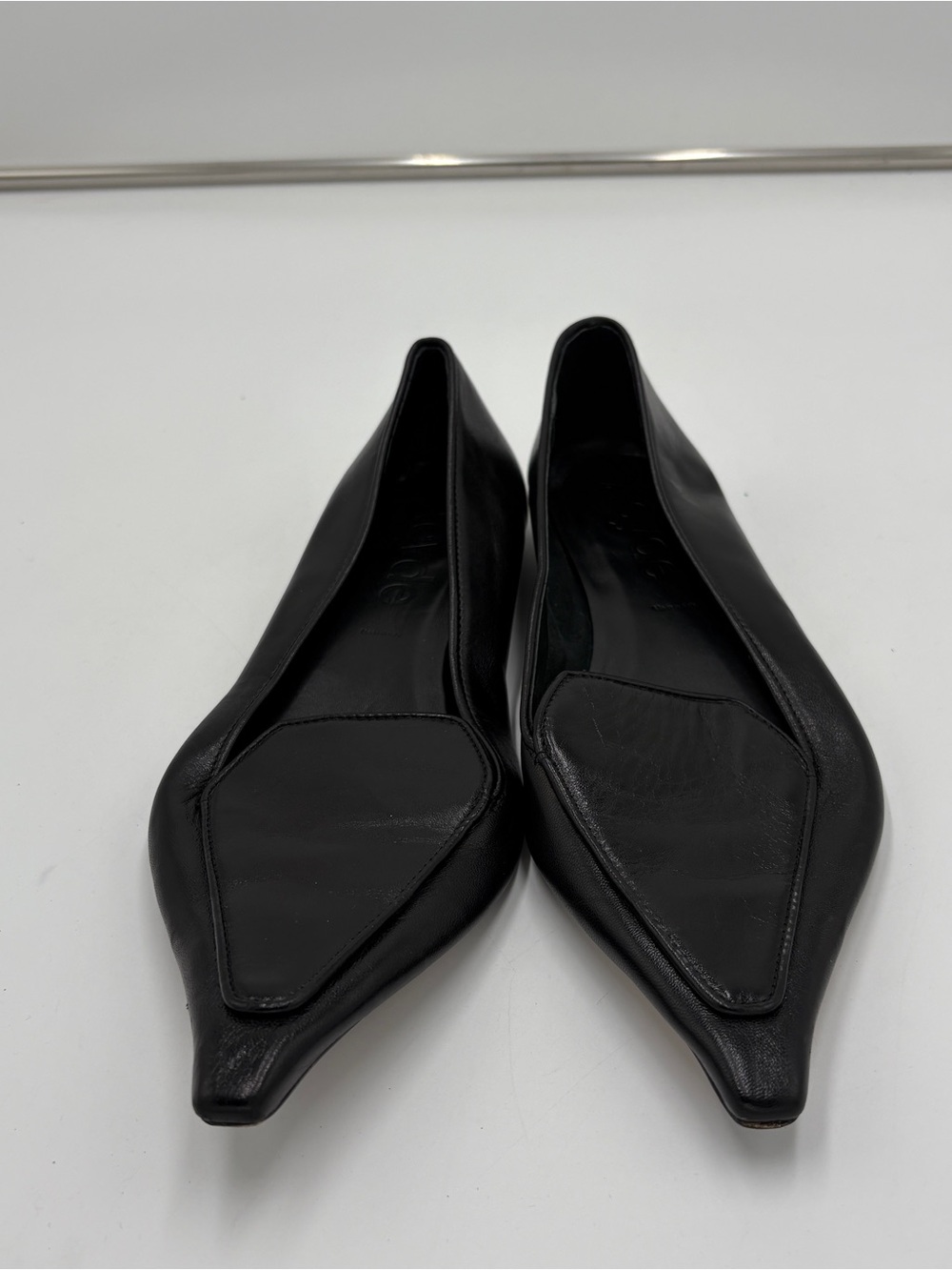 Aeyde Pointed Toe Ballet Flats Loafers Witchy Classic Minimalist Old Money EU 37 - Picture 3 of 7